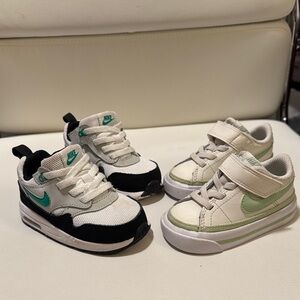 Nike toddler shoe bundle 4C & 6C
